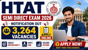 Htat Semi Direct Exam Date 2026 Notification For 3,264 Head Teacher Posts, Apply Online