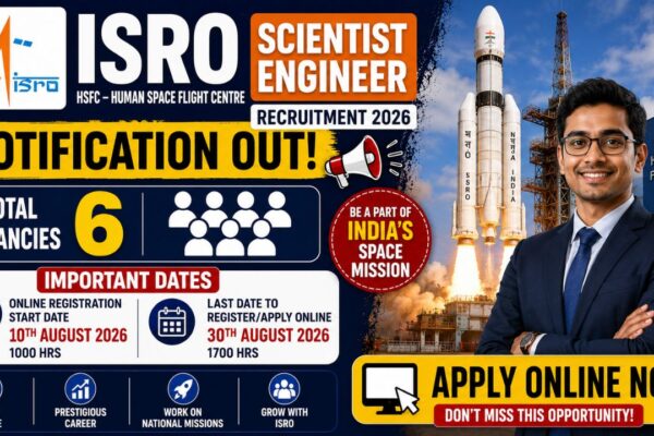Isro Hsfc Scientist/Engineer Recruitment 2026