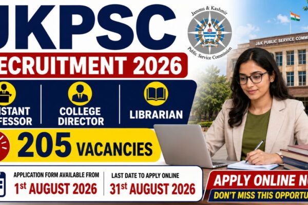 Jkpsc Assistant Professor Recruitment 2026