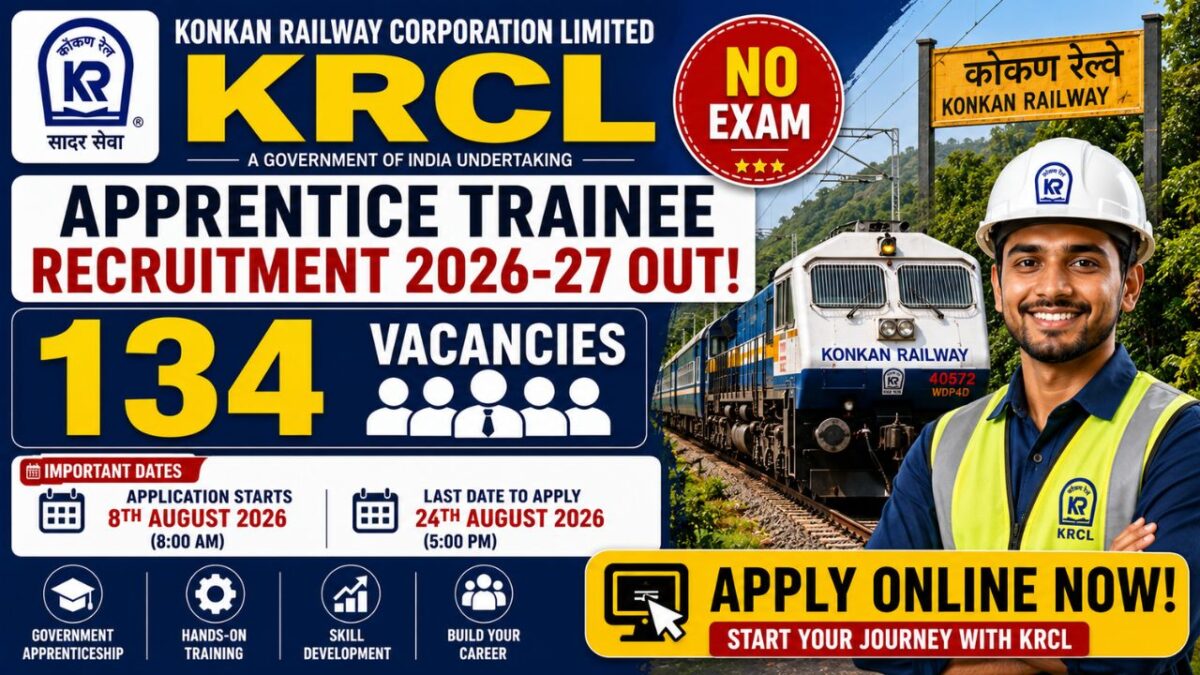 Krcl Apprentice Trainee Recruitment 2026-27