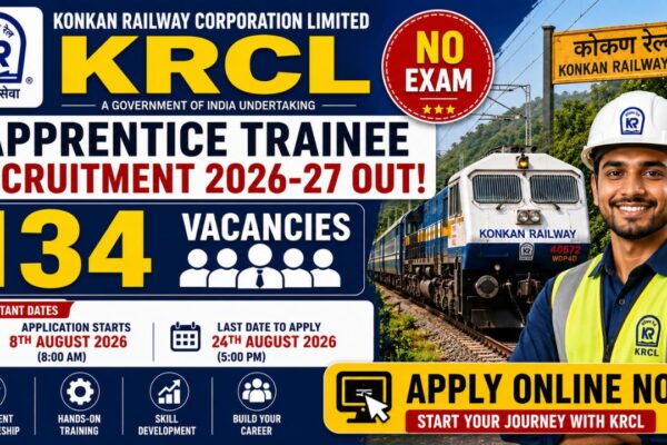 Krcl Apprentice Trainee Recruitment 2026-27
