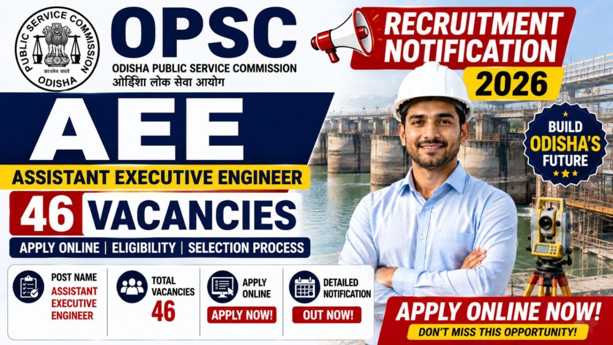 Opsc Aee Recruitment 2026