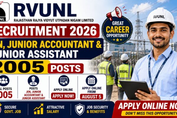 Rvunl Recruitment 2026
